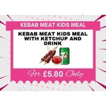 Kebab Meat Kids Meal